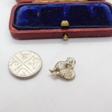 Sterling Silver French Cockerel Charm Pendant Vintage c1970