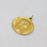 Sterling Silver Gilt Jerusalem Religious Interest Charm Pendant Vintage c1970