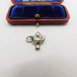 Sterling Silver Teapot Charm Pendant Vintage c1970