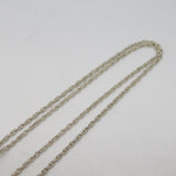 Sterling Silver Small Bottle Opener Pendant Necklace Vintage c1990s