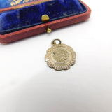 Sterling Silver St Christopher Charm Pendant Vintage c1970