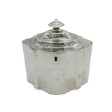 Peter & Jonathan Bateman George III Sterling Silver Tea Caddy Antique 1790