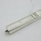 George III Sterling Silver Double-End Toothpick Holder Antique 1800 Birmingham