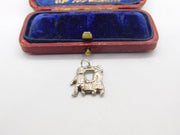 Sterling Silver Jack and Jill Went Up the Hill Charm Pendant Vintage c1970