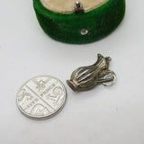 Sterling Silver Water Jug Charm Pendant Vintage c1970