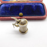 Sterling Silver Beer Tankard Charm Pendant Vintage c1970