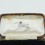 Edwardian Tooled Moroccan Leather Jewellery Box, Dorchester Antique c1910
