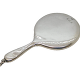 Edwardian Sterling Silver Chatelaine Small Mirror Antique 1910 Birmingham