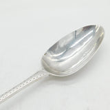 Irish George III Sterling Silver Floral Pattern Tablespoon Antique 1777 Dublin