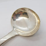 George IV Sterling Silver 'W' Initial Tea Caddy Spoon Antique 1826 London