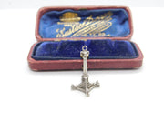 Sterling Silver Nelson's Column Charm Pendant Vintage c1970
