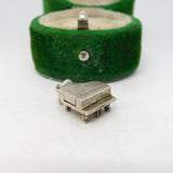 Sterling Silver Grand Piano Charm Pendant Vintage c1970