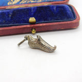 Sterling Silver Dancing Clog Shoe Charm Pendant Vintage c1970