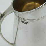 Art Deco Guild of Handicraft Sterling Silver Cream Jug Antique 1938 Sheffield