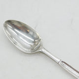 18th Century Irish Sterling Silver Marrow Scoop Spoon Antique Dublin c1730s