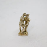 Sterling Silver 'Adam & Eve' Couple Figure Charm Pendant Vintage c1970