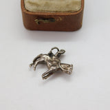 Sterling Silver Royal Trooping the Colour Charm Pendant Vintage c1970