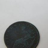 George I Irish Halfpenny Hibernia Coin Antique 1723 Fair Condition