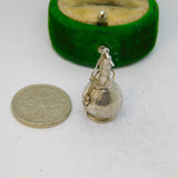 Sterling Silver Wine Decanter Bottle Charm Pendant Vintage c1970