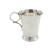 Silver Plated EPNS Christening Mug Vintage c1960s