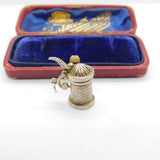 Sterling Silver Beer Tankard Charm Pendant Vintage c1970