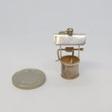 Sterling Silver Wishing Well Charm Pendant Vintage c1970s