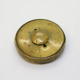 Georgian Gilt Metal Novelty 'Peeping Tom' Dress Button Antique c1820s