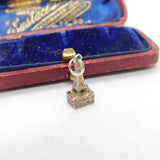Sterling Silver Blackpool Tower Charm Pendant Vintage c1970