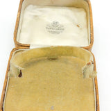 Edwardian Tooled Leather Jewellery Bracelet or Watch Box Antique c1910