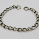 Sterling Silver Curb Link Bracelet Vintage c1960 18cm Length