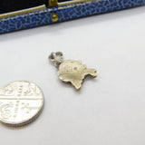 Sterling Silver Old Baboushka Charm Pendant Vintage c1970