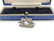 Sterling Silver Tower Bridge London Charm Pendant Vintage c1970
