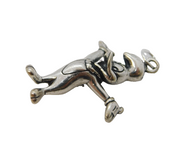 Sterling Silver Donald Duck Charm Pendant Vintage c1970s