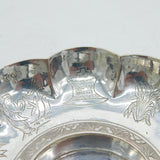 19th Century Chinese Sterling Silver Novelty Bowl Antique c1880s