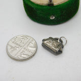 Sterling Silver Handbag Charm Pendant Vintage c1970
