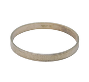 Charles Horner Sterling Silver Christening Bangle Bracelet Antique Art Deco