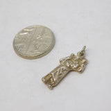 Sterling Silver St Christopher Travel Charm Pendant Vintage c1970