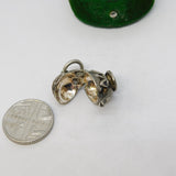 Sterling Silver Teapot Charm Pendant Vintage c1970