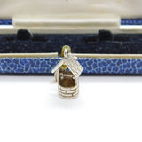 Sterling Silver Magic Wishing Well Charm Pendant Vintage c1970