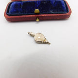 Sterling Silver Bellows Charm Pendant Vintage c1970