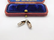 Sterling Silver Little Elf Shoes Charm Pendant Vintage c1970