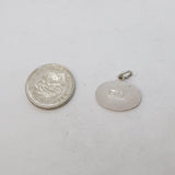 Sterling Silver Enamel Haworth Charm Pendant Vintage c1970s