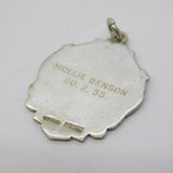 Sterling Silver & Enamel IDMA Theatrical Fob Medal Vintage 1979 Birmingham