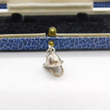 Sterling Silver Traditional Fireman's Helmet Charm Pendant Vintage c1970