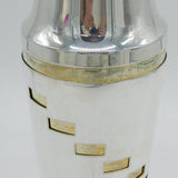 Art Deco Napier Silver Plated 'Dial-a-Drink' Cocktail Shaker Antique c1930s