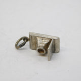 Sterling Silver Traditional Film Camera Charm Pendant Vintage c1970