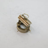 Sterling Silver Wishing Well Charm Pendant Vintage c1970s