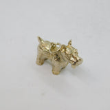 Sterling Silver Scottie Dog Scottish Terrier Charm Pendant Modern c1990s