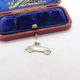 Sterling Silver Motor Car Charm Pendant Vintage c1970