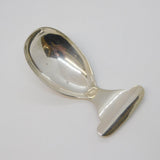 Art Deco Sterling Silver Wide-End Tea Caddy Spoon Antique 1916 Sheffield